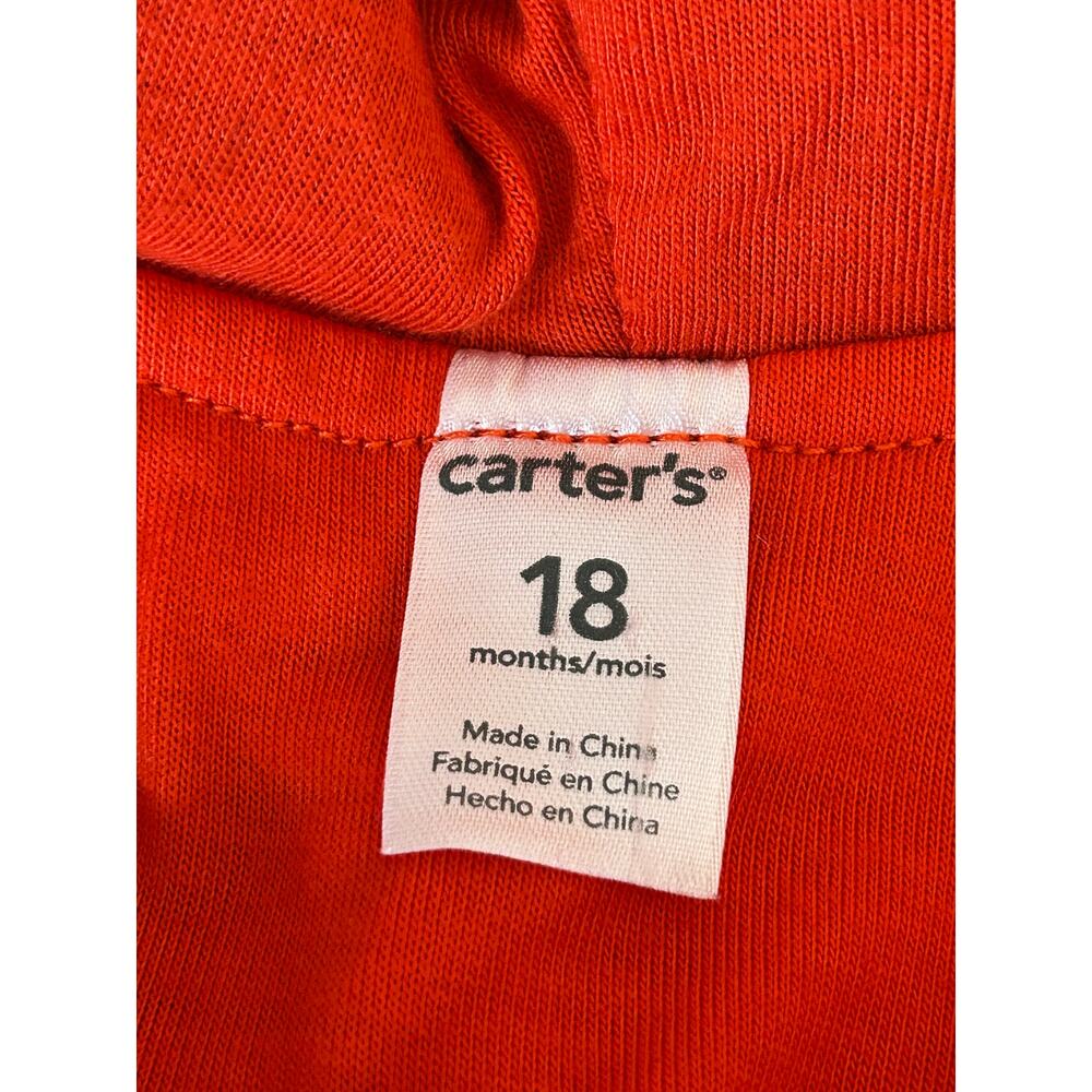 Carters Halloween Costume sz 18 months plush Ladybug One piece zip bodysuit - Picture 3 of 5